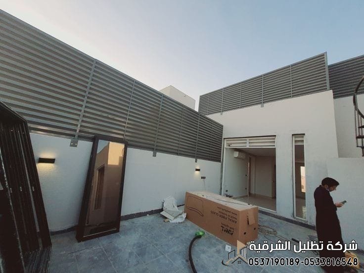 حداد سواتر شرائح حديد - سعر ساتر شرائح حديد في الشرقيه