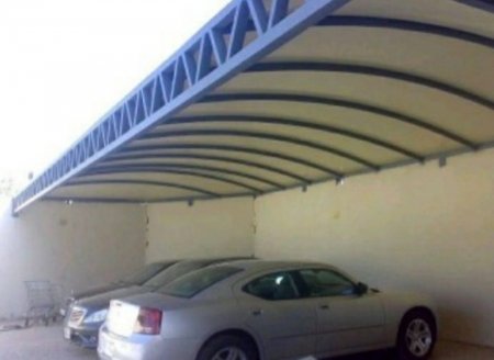 حداد مظلات سيارات حديد مظلة حوش في الشرقية
