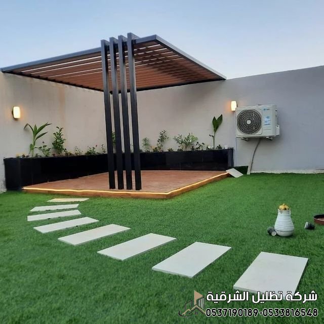  حداد تركيب جلسه خارجيه بمظله بالدمام